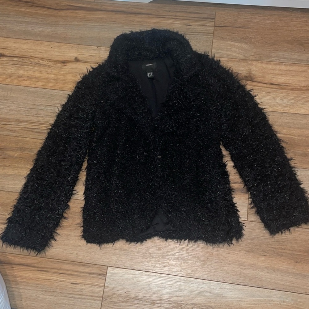 Forever 21 fur jacket.